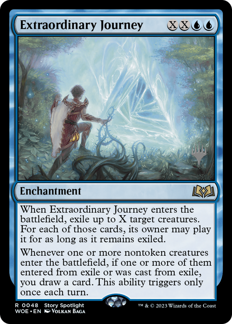 Image of Extraordinary Journey (Promo Pack) [Wilds of Eldraine Promos]