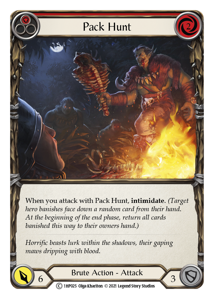 Image of Pack Hunt (Red) [1HP025] (History Pack 1)