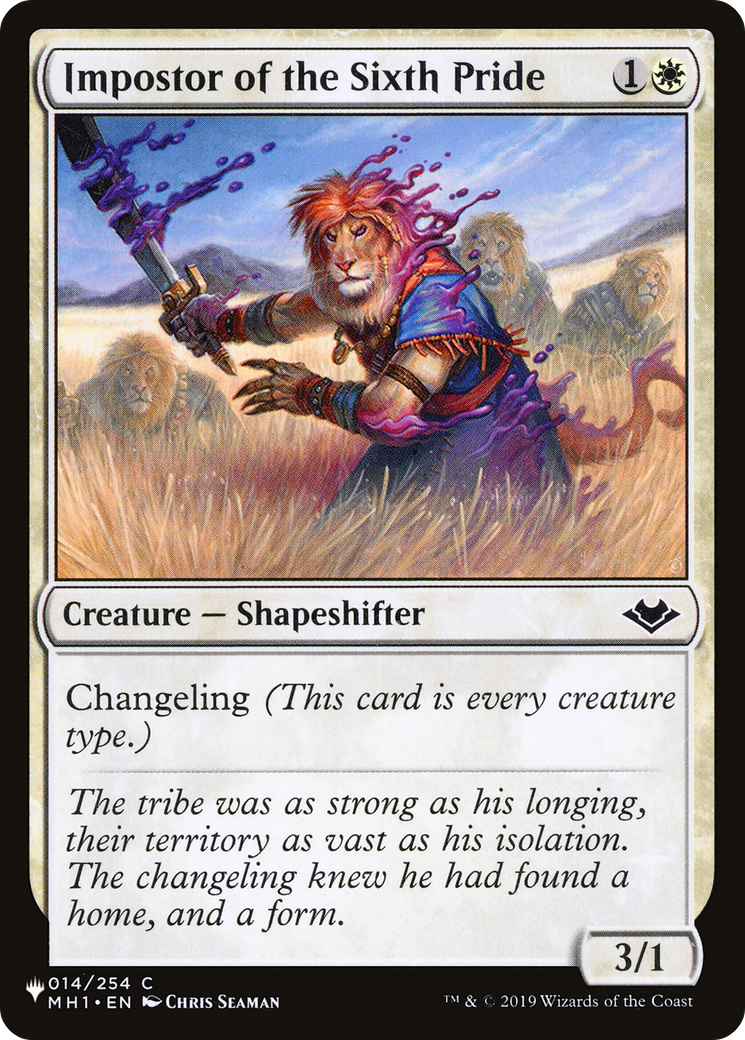 Image of Impostor of the Sixth Pride [The List]
