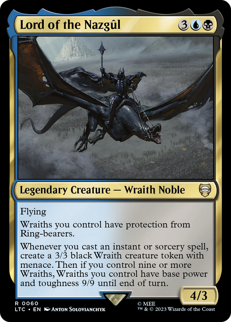 Image of Lord of the Nazgul [The Lord of the Rings: Tales of Middle-Earth Commander]