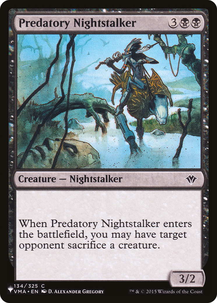 Image of Predatory Nightstalker [The List]