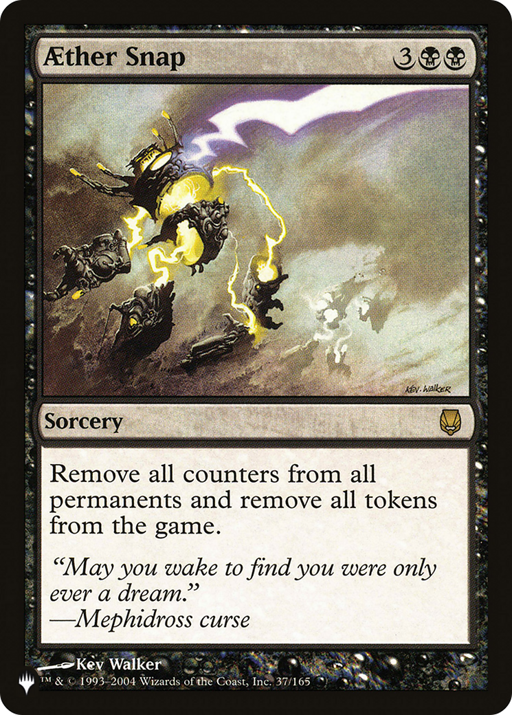 Image of Aether Snap [The List]
