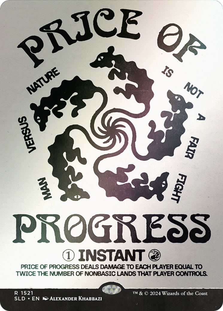 Image of Price of Progress (Rainbow Foil) [Secret Lair Drop Series]