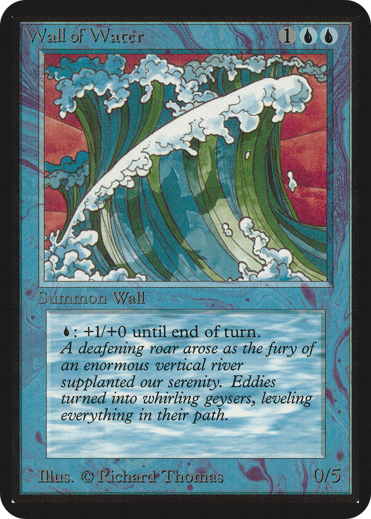 Image of Wall of Water [Alpha Edition]