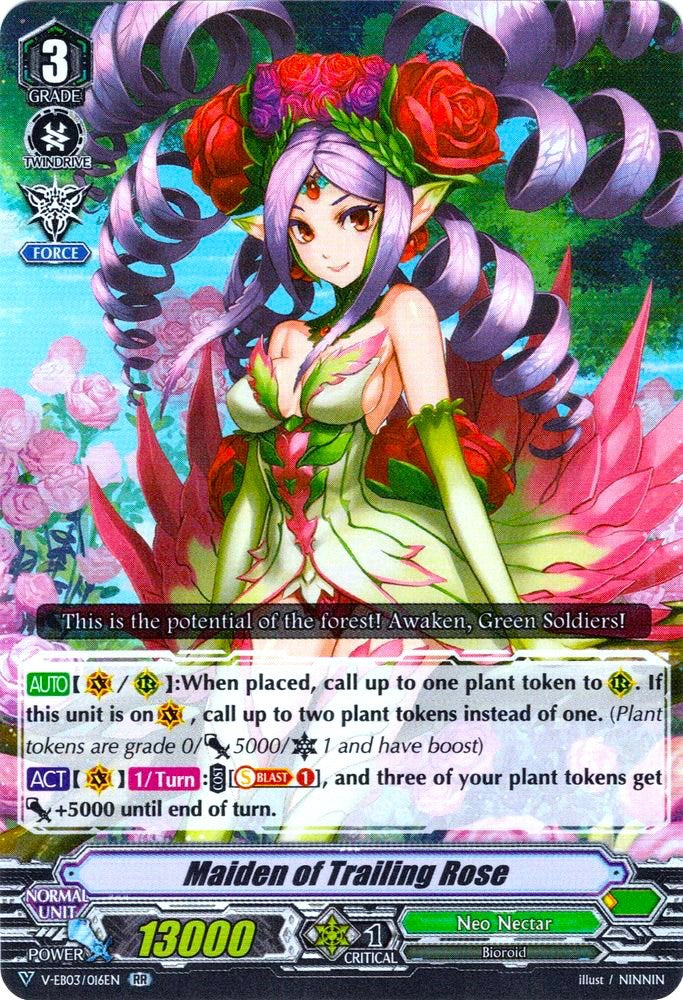 Image of Maiden of Trailing Rose (V-EB03/016EN) [ULTRARARE MIRACLE COLLECTION]