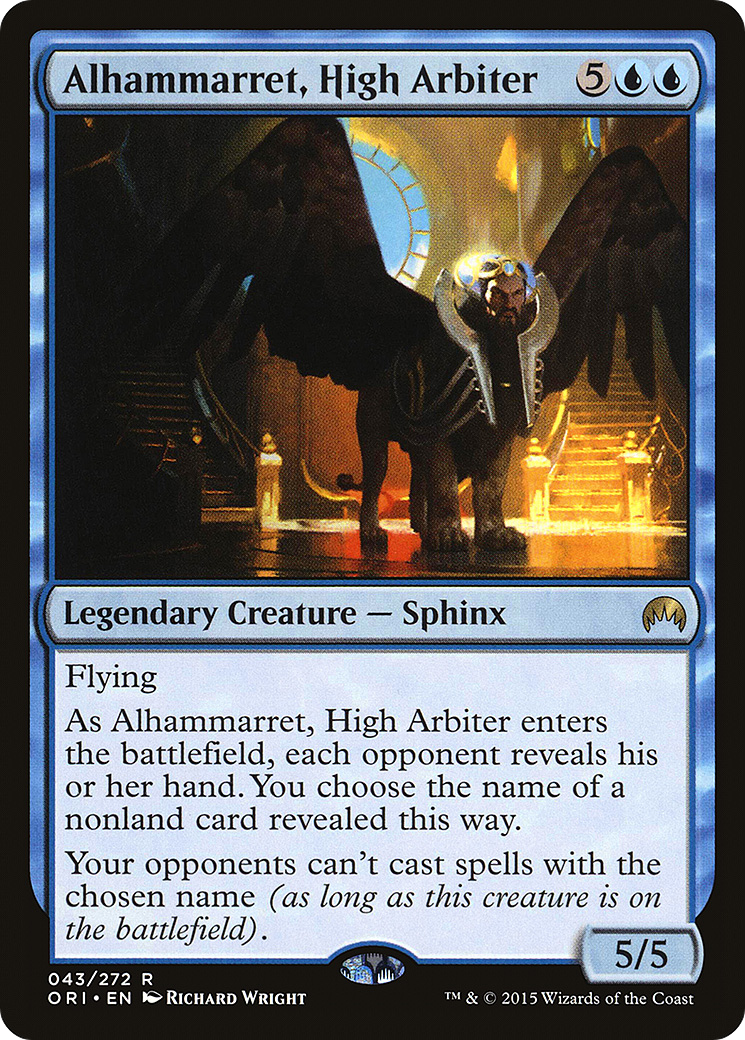 Image of Alhammarret, High Arbiter [Magic Origins]