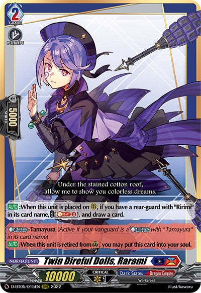 Image of Twin Direful Dolls, Rarami (D-BT05/015EN) [Triumphant Return of the Brave Heroes]