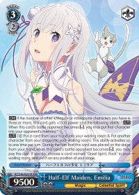 Image of Half-Elf Maiden, Emilia (RZ/S46-E061R RRR) [Re:ZERO]