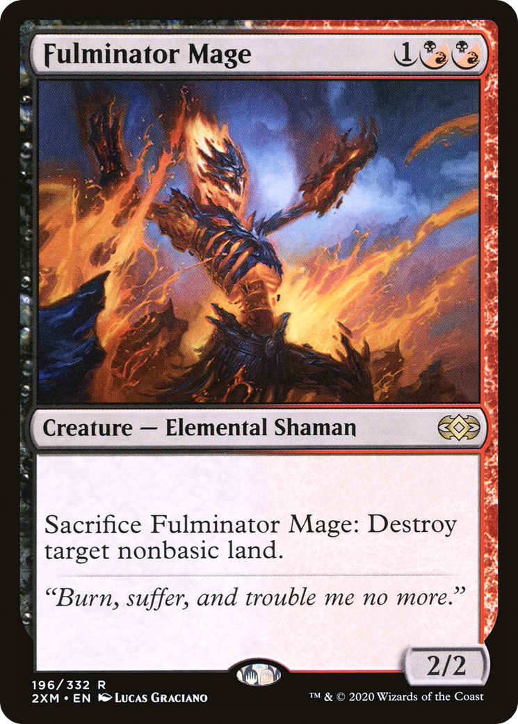 Image of Fulminator Mage [Double Masters]