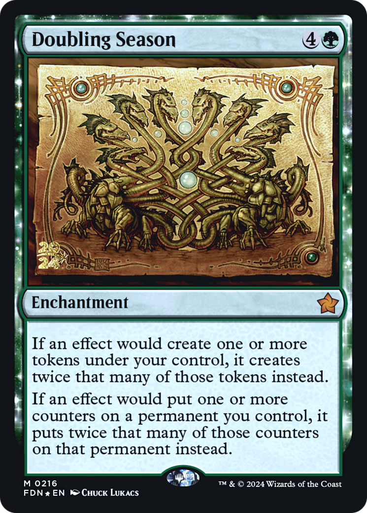 Image of Doubling Season [Foundations Prerelease Promos]