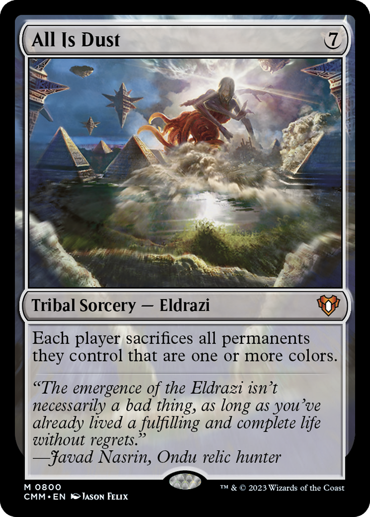 Image of All Is Dust [Commander Masters]