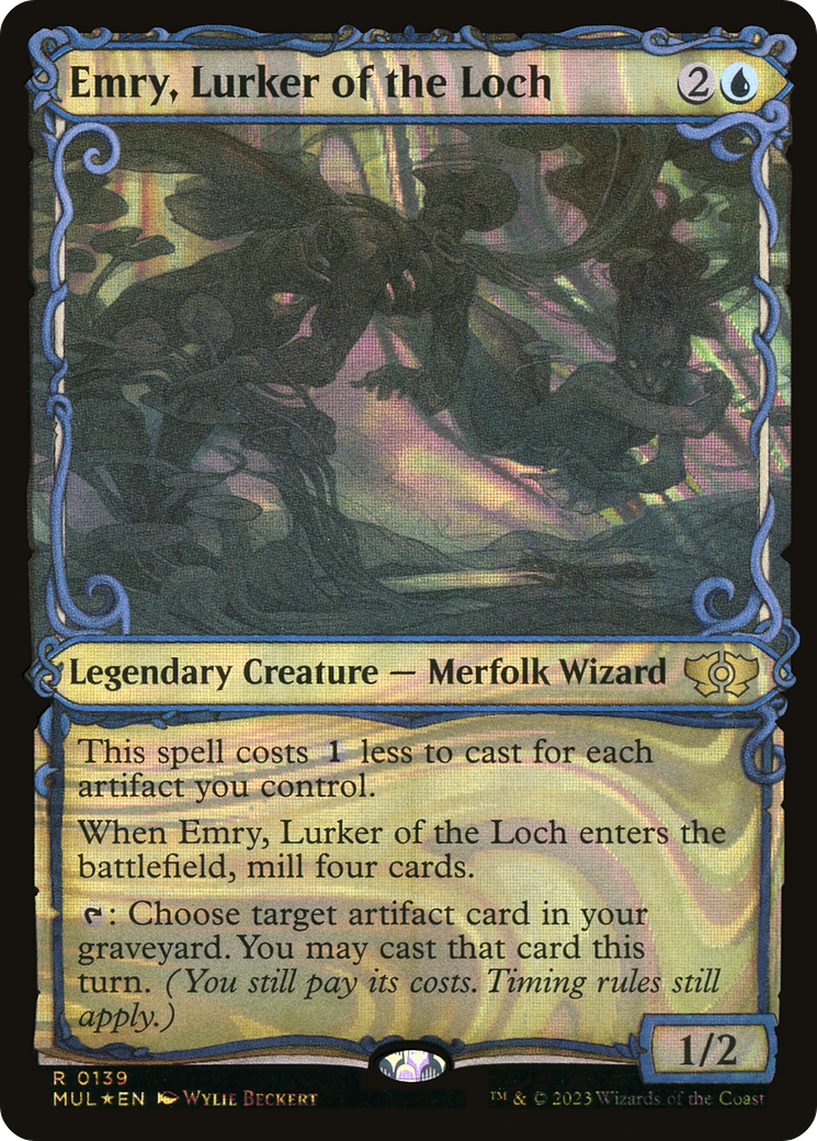 Image of Emry, Lurker of the Loch (Halo Foil) [Multiverse Legends]
