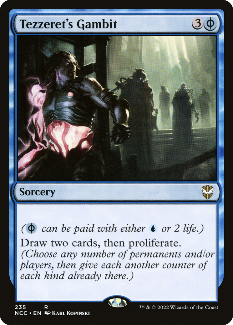 Image of Tezzeret's Gambit [Streets of New Capenna Commander]