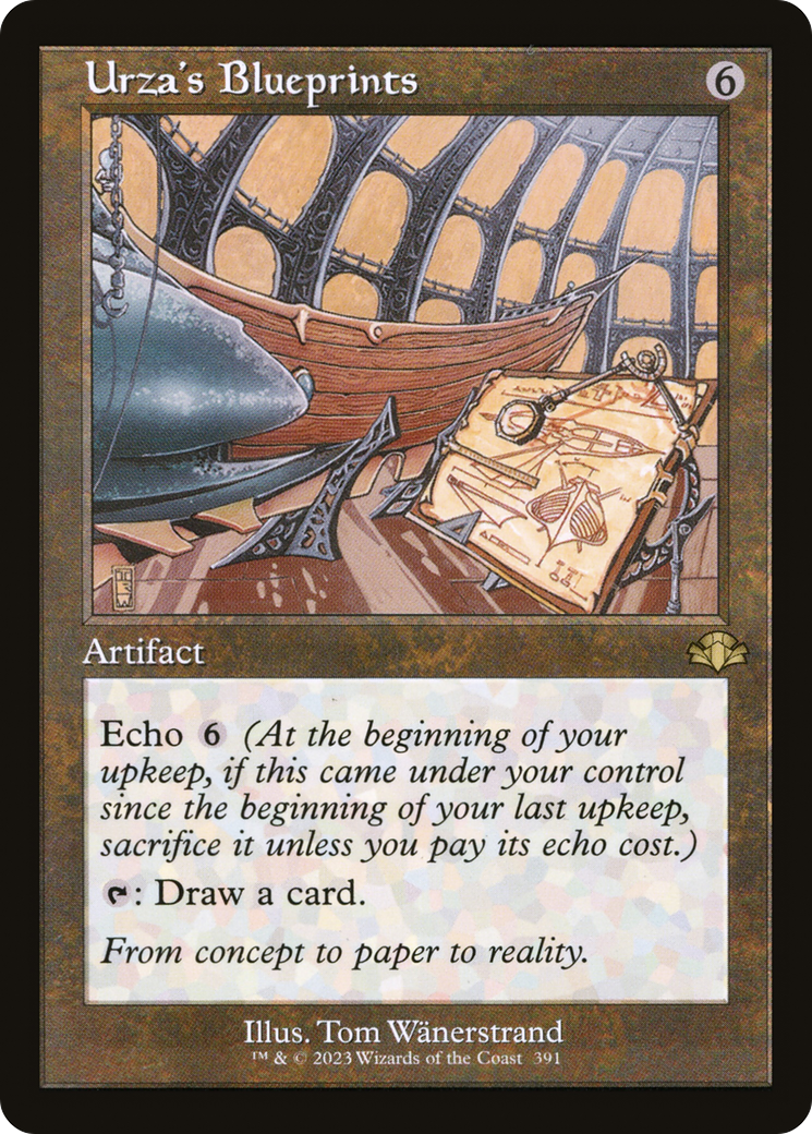 Image of Urza's Blueprints (Retro) [Dominaria Remastered]