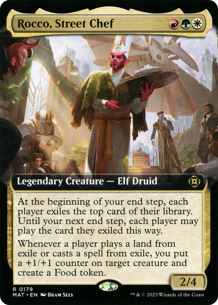 Image of Rocco, Street Chef (Extended Art) [March of the Machine: The Aftermath]