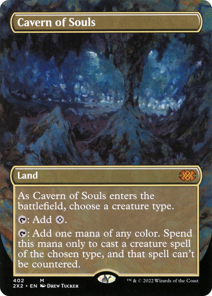 Image of Cavern of Souls (Borderless Alternate Art) [Double Masters 2022]
