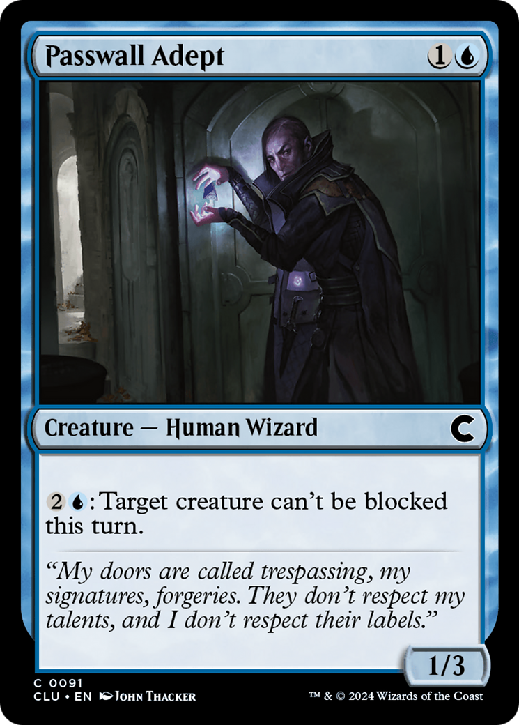 Image of Passwall Adept [Ravnica: Clue Edition]