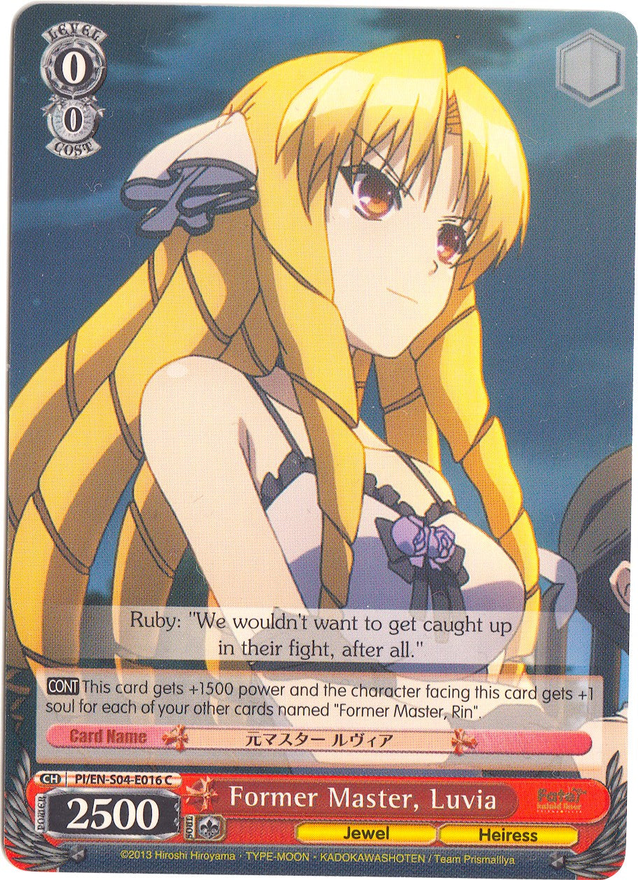 Image of Former Master, Luvia (PI/EN-S04-E016 C) [Fate/kaleid liner PRISMA ILLYA DX]