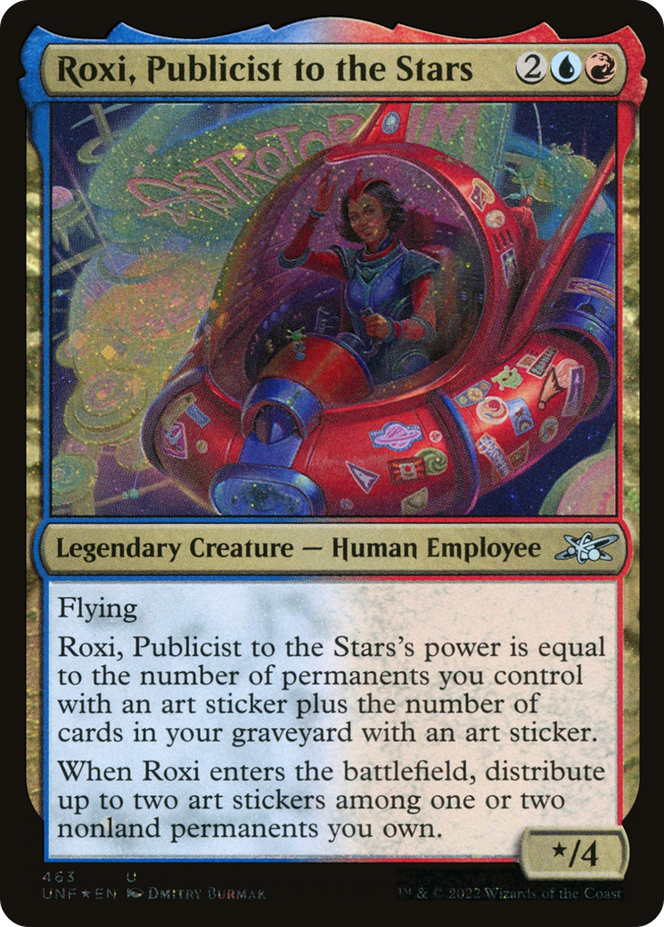 Image of Roxi, Publicist to the Stars (Galaxy Foil) [Unfinity]