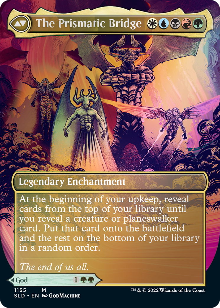 Image of Esika, God of the Tree // The Prismatic Bridge (Borderless) [Secret Lair: From Cute to Brute]
