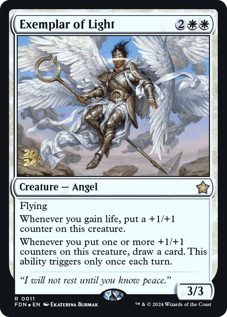 Image of Exemplar of Light [Foundations Prerelease Promos]