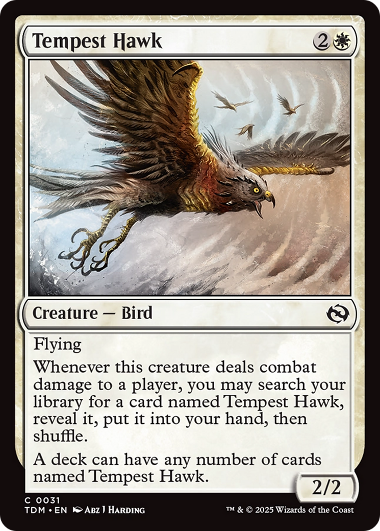 Image of Tempest Hawk [Tarkir: Dragonstorm]