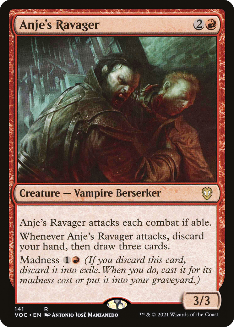 Image of Anje's Ravager [Innistrad: Crimson Vow Commander]