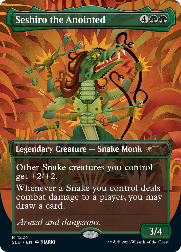 Image of Seshiro the Anointed (Borderless) [Secret Lair Drop Series]