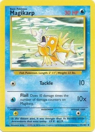 Image of Magikarp (35/102) [Base Set Unlimited]