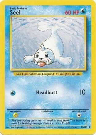 Image of Seel (41/102) [Base Set Unlimited]