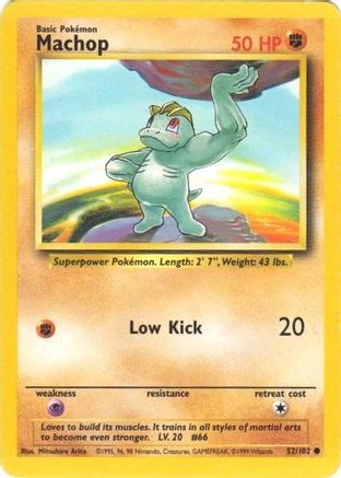 Image of Machop (52/102) [Base Set Unlimited]