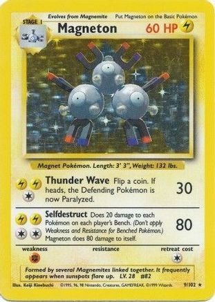 Image of Magneton (9/102) [Base Set Unlimited]