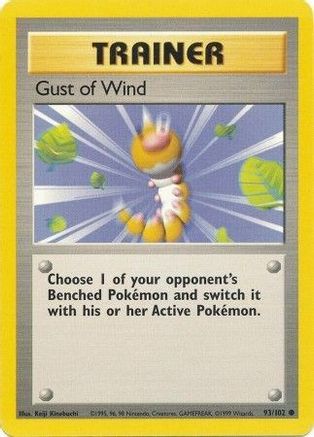 Image of Gust of Wind (93/102) [Base Set Unlimited]