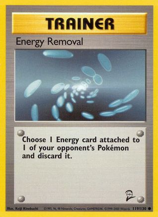 Image of Energy Removal (119/130) [Base Set 2]