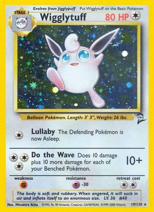 Image of Wigglytuff (19/130) [Base Set 2]