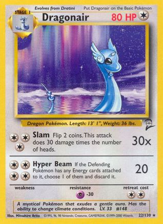 Image of Dragonair (22/130) [Base Set 2]