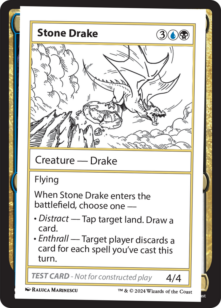 Image of Stone Drake [Mystery Booster 2 Playtest Cards]
