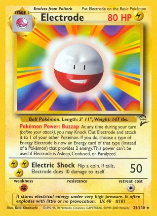 Image of Electrode (25/130) [Base Set 2]