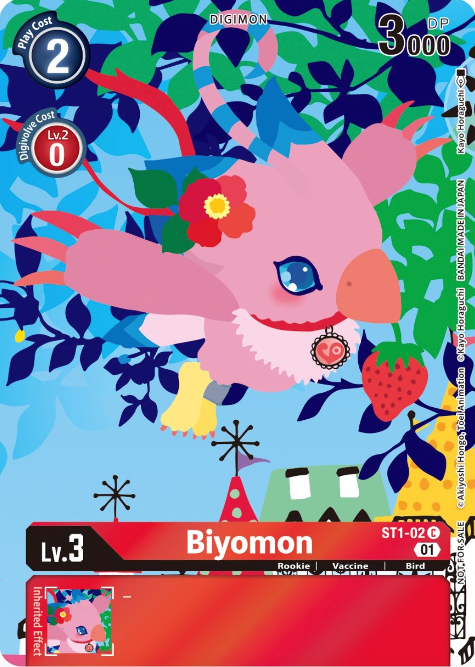 Image of Biyomon [ST1-02] (Tamer's Card Set 2 Floral Fun) [Starter Deck: Gaia Red Promos]