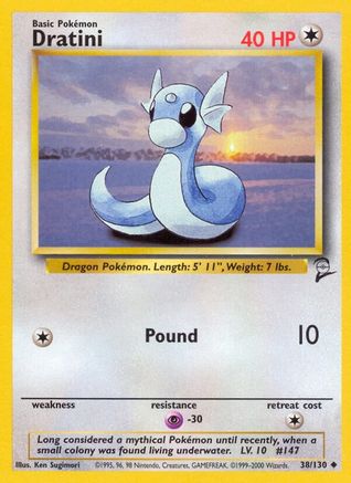 Image of Dratini (38/130) [Base Set 2]