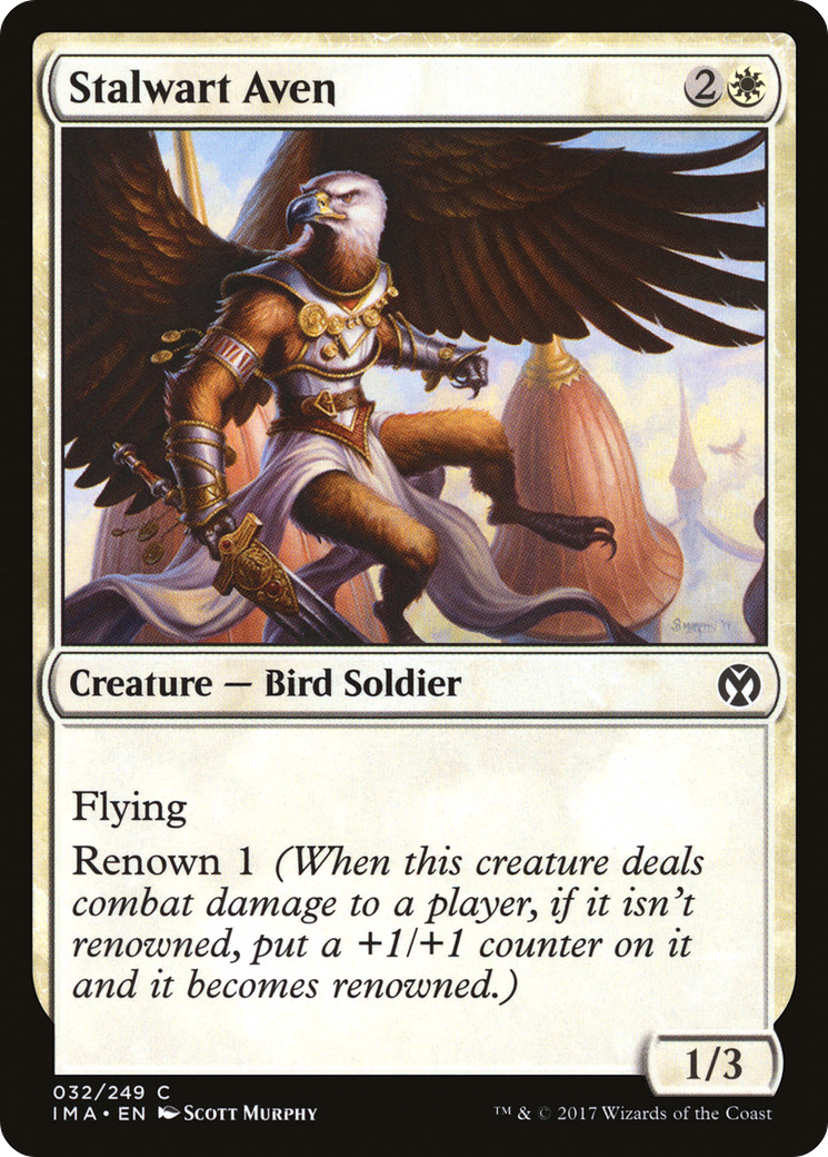 Image of Stalwart Aven [Iconic Masters]