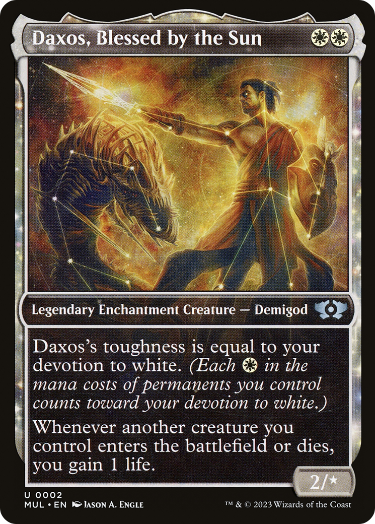 Image of Daxos, Blessed by the Sun [Multiverse Legends]