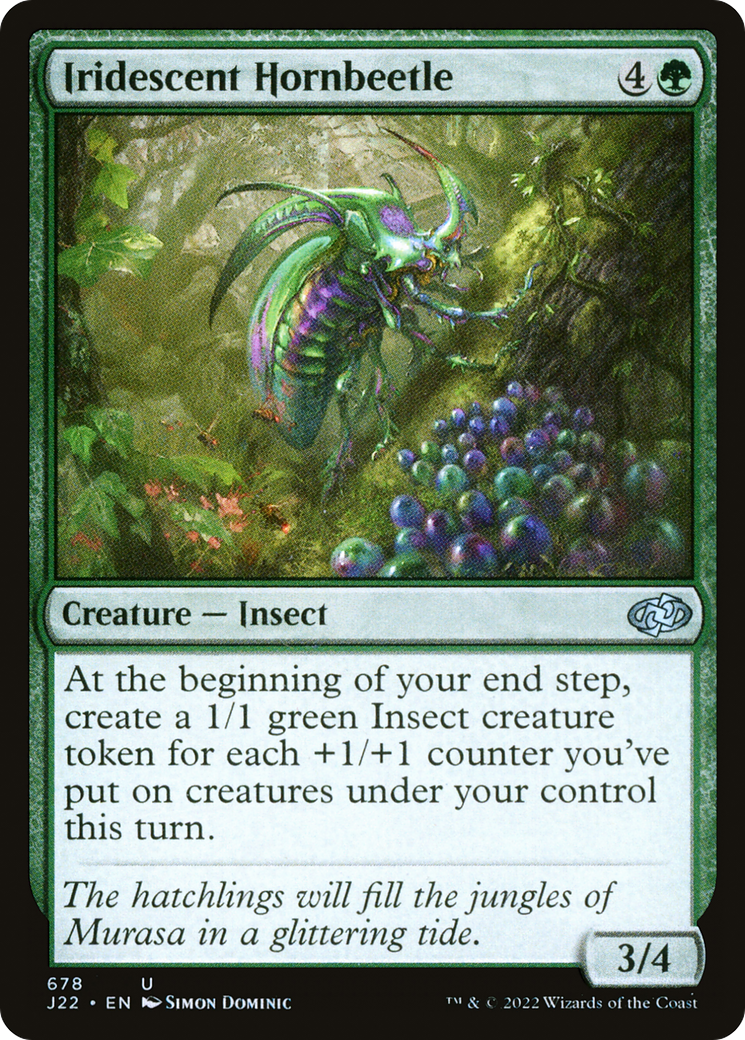 Image of Iridescent Hornbeetle [Jumpstart 2022]