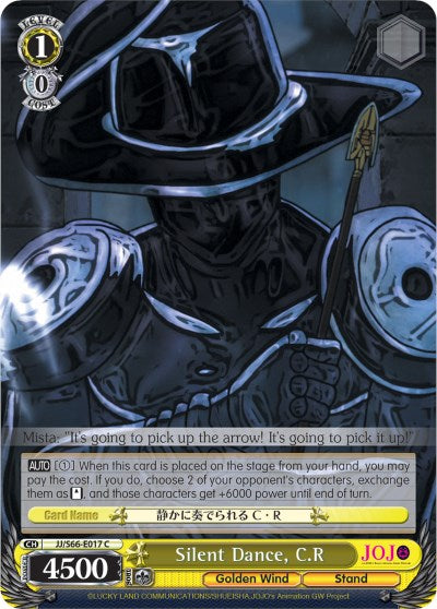 Image of Silent Dance, C.R (JJ/S66-E017 C) [JoJo's Bizarre Adventure: Golden Wind]