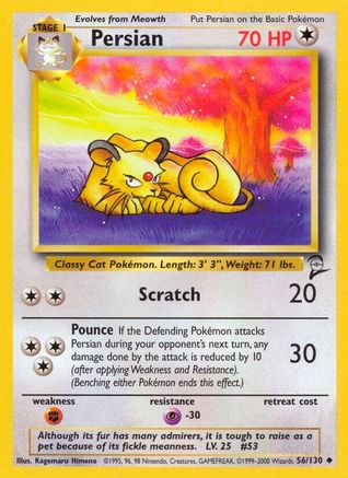 Image of Persian (56/130) [Base Set 2]