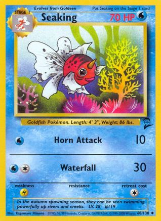 Image of Seaking (60/130) [Base Set 2]