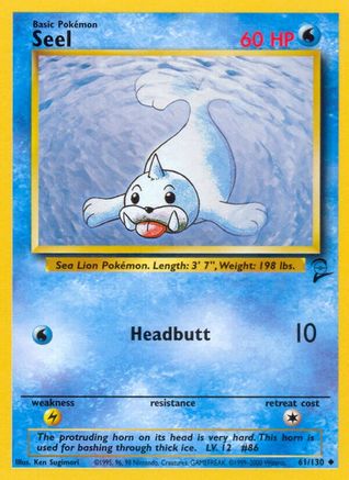 Image of Seel (61/130) [Base Set 2]