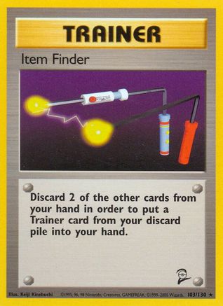 Image of Item Finder (103/130) [Base Set 2]