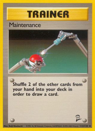 Image of Maintenance (112/130) [Base Set 2]