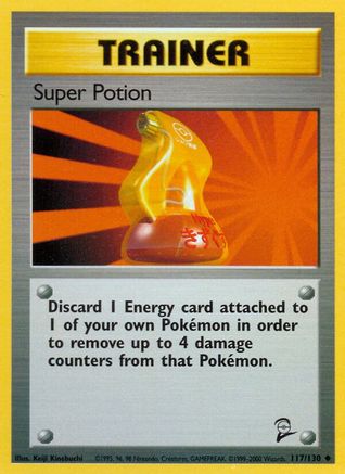 Image of Super Potion (117/130) [Base Set 2]